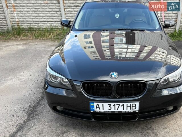 Чорний БМВ 5 Серія, об'ємом двигуна 2.5 л та пробігом 190 тис. км за 8600 $, фото 1 на Automoto.ua