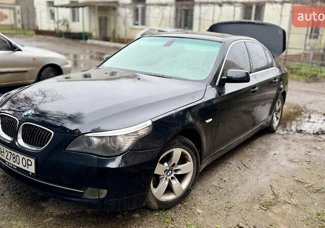 Черный БМВ 5 Серия, объемом двигателя 2.5 л и пробегом 400 тыс. км за 8500 $, фото 1 на Automoto.ua