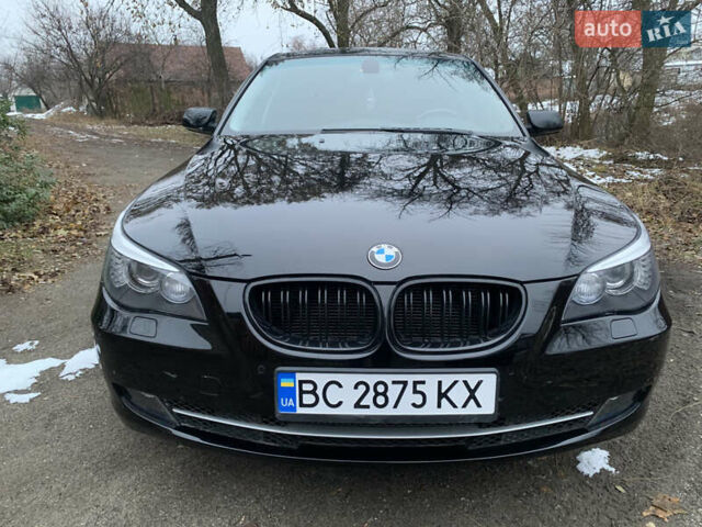 Чорний БМВ 5 Серія, об'ємом двигуна 3 л та пробігом 250 тис. км за 9300 $, фото 1 на Automoto.ua