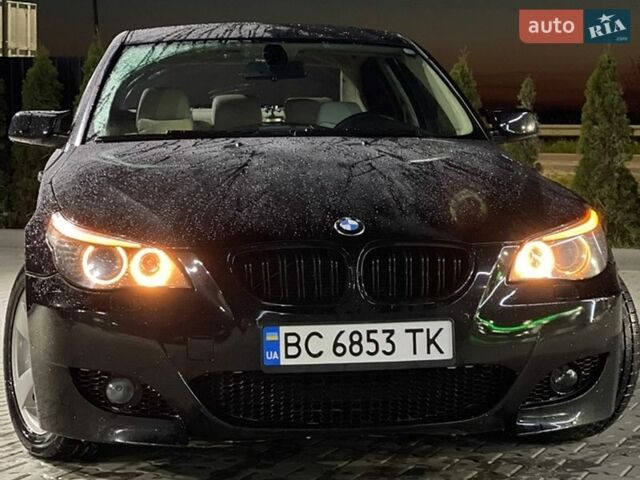 Черный БМВ 5 Серия, объемом двигателя 2.5 л и пробегом 256 тыс. км за 8800 $, фото 1 на Automoto.ua