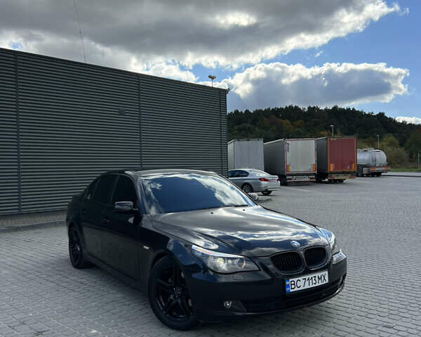 БМВ 5 Серия 2007 в Львове на Automoto.ua Черный БМВ 5 Серия, объемом двигателя 2.5 л и пробегом 256 тыс. км за 7300 $, фото 1 на Automoto.ua