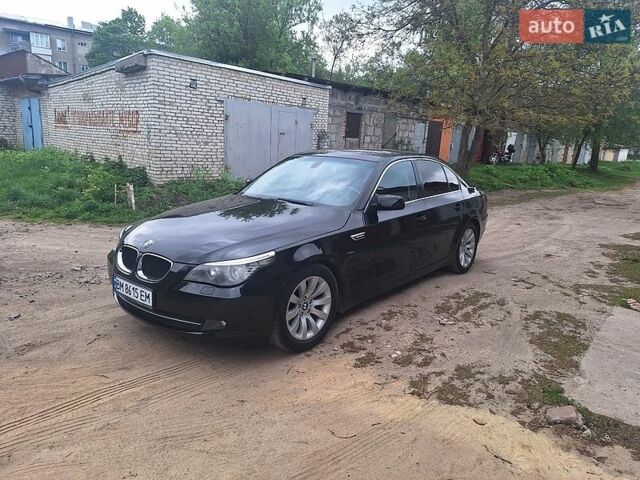 Черный БМВ 5 Серия, объемом двигателя 2 л и пробегом 324 тыс. км за 8200 $, фото 1 на Automoto.ua