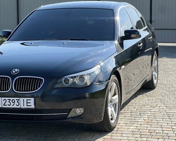 Черный БМВ 5 Серия, объемом двигателя 2.5 л и пробегом 295 тыс. км за 8400 $, фото 1 на Automoto.ua