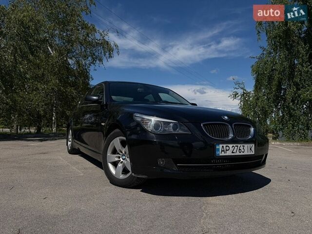 Черный БМВ 5 Серия, объемом двигателя 2.5 л и пробегом 266 тыс. км за 7500 $, фото 1 на Automoto.ua