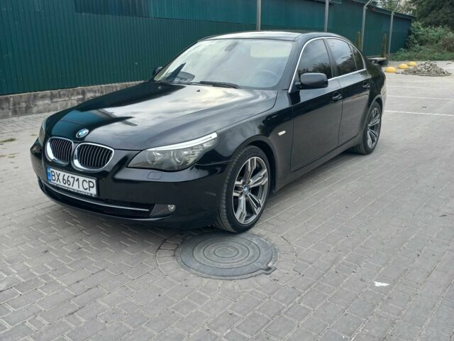 Черный БМВ 5 Серия, объемом двигателя 2.5 л и пробегом 380 тыс. км за 8500 $, фото 1 на Automoto.ua