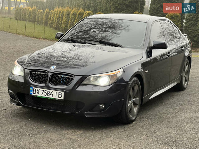 Черный БМВ 5 Серия, объемом двигателя 2.5 л и пробегом 334 тыс. км за 7900 $, фото 1 на Automoto.ua