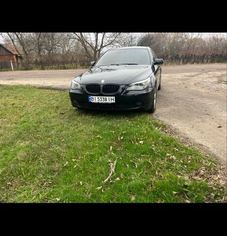 Черный БМВ 5 Серия, объемом двигателя 3 л и пробегом 290 тыс. км за 10500 $, фото 1 на Automoto.ua