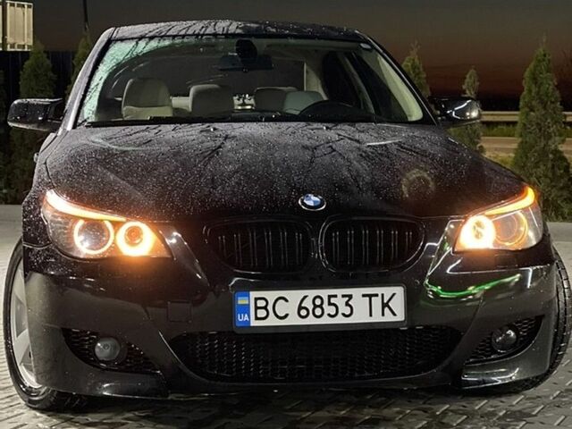 Черный БМВ 5 Серия, объемом двигателя 2.5 л и пробегом 256 тыс. км за 8500 $, фото 1 на Automoto.ua
