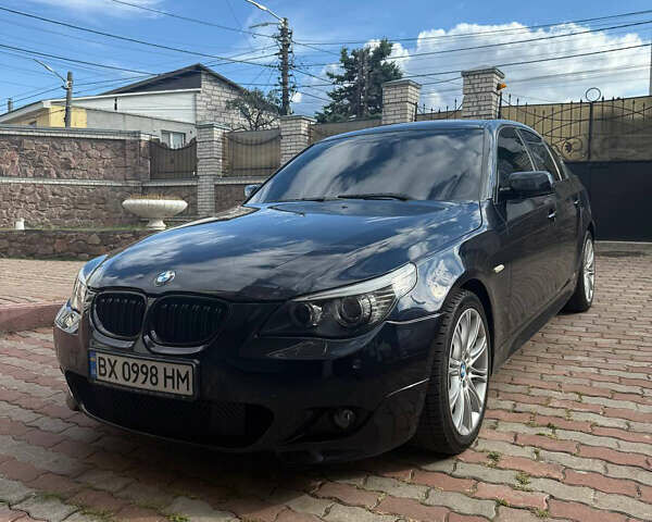 Черный БМВ 5 Серия, объемом двигателя 3 л и пробегом 248 тыс. км за 9000 $, фото 1 на Automoto.ua