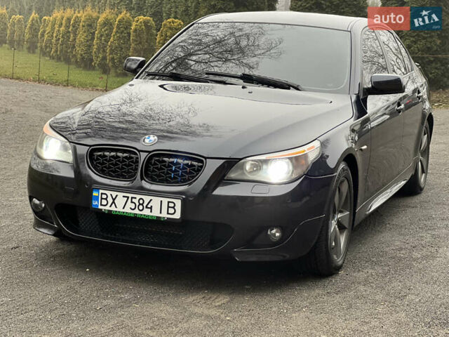 Черный БМВ 5 Серия, объемом двигателя 2.5 л и пробегом 334 тыс. км за 7800 $, фото 1 на Automoto.ua