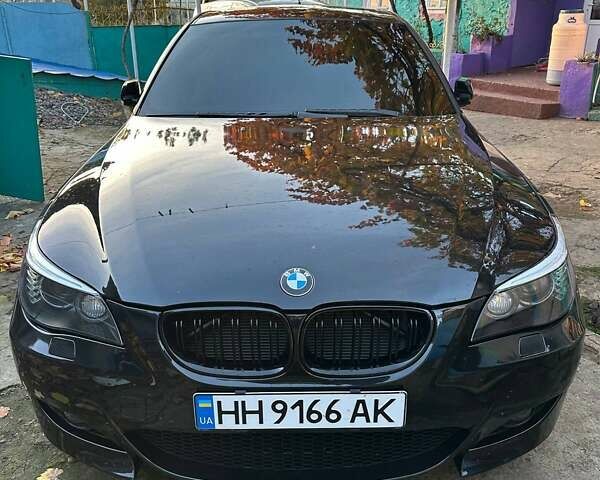 Чорний БМВ 5 Серія, об'ємом двигуна 3 л та пробігом 220 тис. км за 9500 $, фото 1 на Automoto.ua