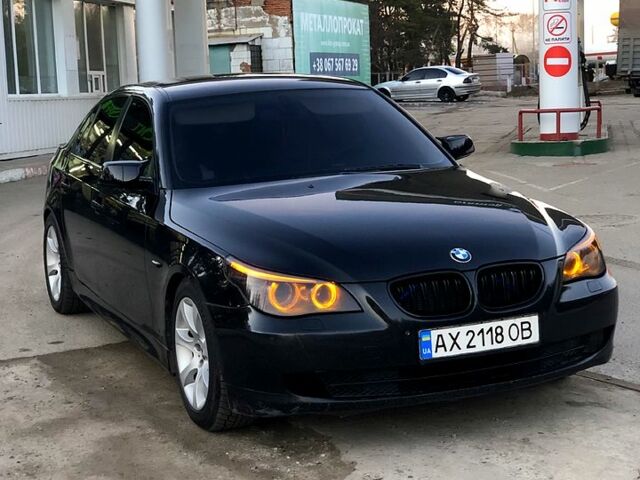 Черный БМВ 5 Серия, объемом двигателя 2.5 л и пробегом 250 тыс. км за 6000 $, фото 1 на Automoto.ua