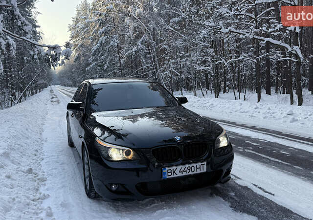 Черный БМВ 5 Серия, объемом двигателя 2 л и пробегом 367 тыс. км за 8800 $, фото 1 на Automoto.ua