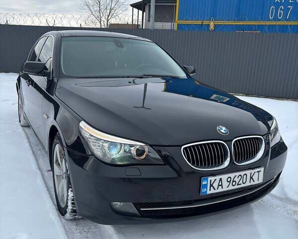 Чорний БМВ 5 Серія, об'ємом двигуна 3 л та пробігом 220 тис. км за 10500 $, фото 1 на Automoto.ua