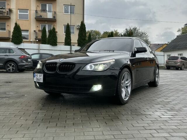 Черный БМВ 5 Серия, объемом двигателя 2.5 л и пробегом 285 тыс. км за 7500 $, фото 1 на Automoto.ua