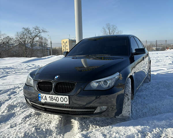 Чорний БМВ 5 Серія, об'ємом двигуна 3 л та пробігом 290 тис. км за 14100 $, фото 1 на Automoto.ua