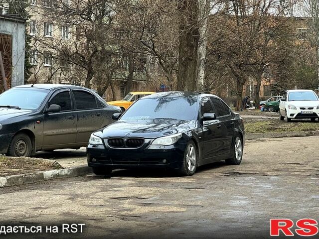 Чорний БМВ 5 Серія, об'ємом двигуна 3 л та пробігом 270 тис. км за 8500 $, фото 1 на Automoto.ua