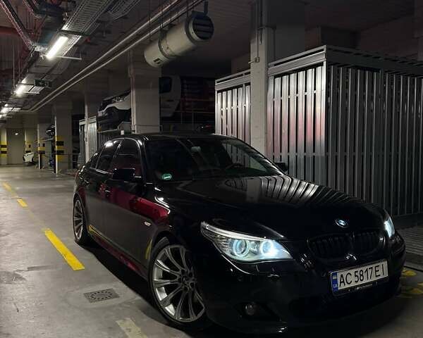 Чорний БМВ 5 Серія, об'ємом двигуна 2.99 л та пробігом 395 тис. км за 18900 $, фото 1 на Automoto.ua