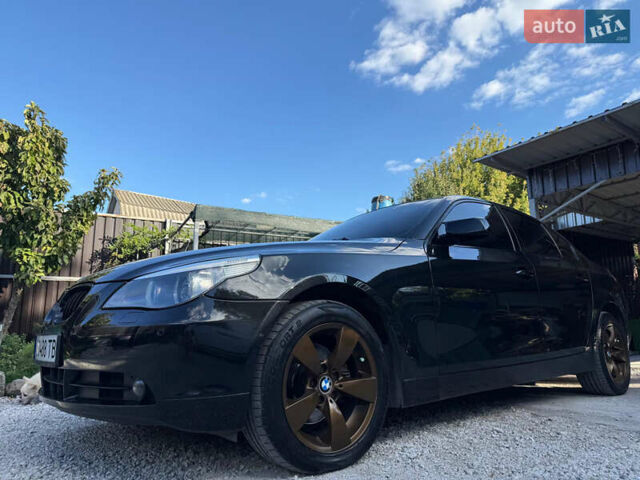 Черный БМВ 5 Серия, объемом двигателя 2.5 л и пробегом 482 тыс. км за 8500 $, фото 1 на Automoto.ua