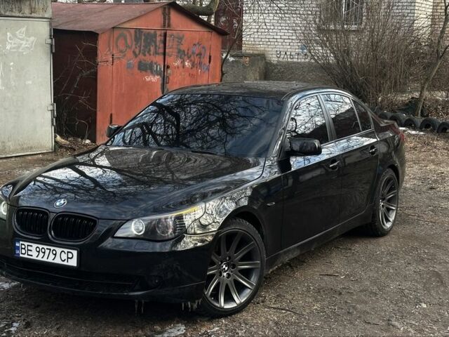 Чорний БМВ 5 Серія, об'ємом двигуна 3 л та пробігом 277 тис. км за 10999 $, фото 1 на Automoto.ua