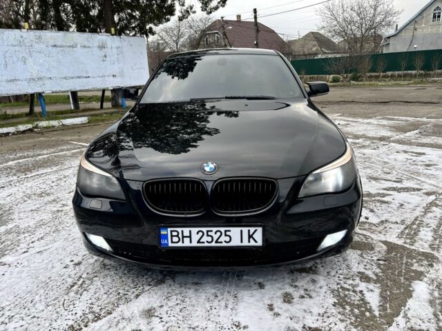 Черный БМВ 5 Серия, объемом двигателя 2 л и пробегом 196 тыс. км за 9200 $, фото 1 на Automoto.ua