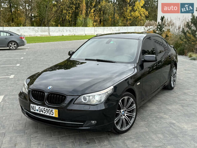 Черный БМВ 5 Серия, объемом двигателя 3 л и пробегом 307 тыс. км за 8400 $, фото 1 на Automoto.ua