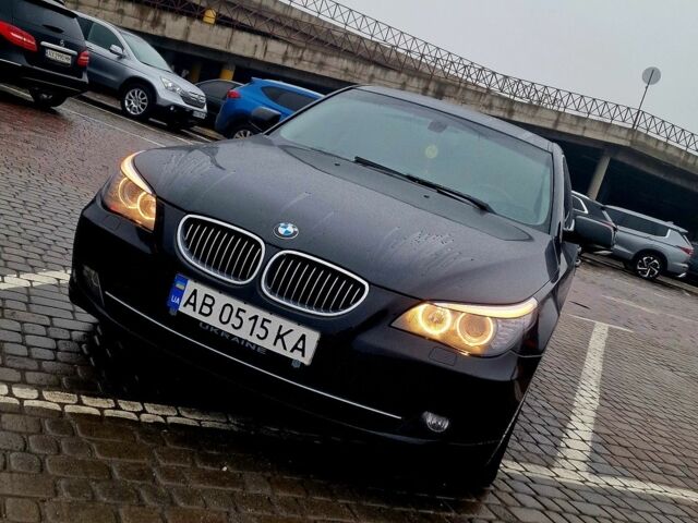 Черный БМВ 5 Серия, объемом двигателя 2 л и пробегом 413 тыс. км за 8500 $, фото 1 на Automoto.ua