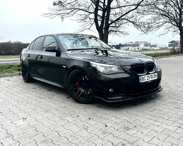 Черный БМВ 5 Серия, объемом двигателя 3 л и пробегом 220 тыс. км за 13500 $, фото 1 на Automoto.ua