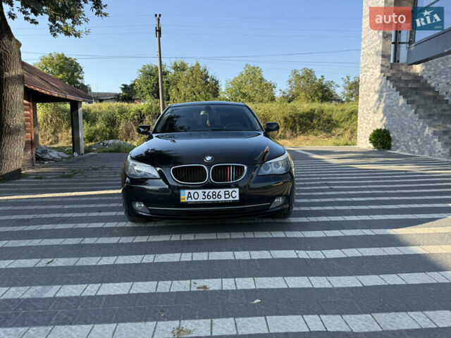 Чорний БМВ 5 Серія, об'ємом двигуна 2 л та пробігом 200 тис. км за 7700 $, фото 1 на Automoto.ua