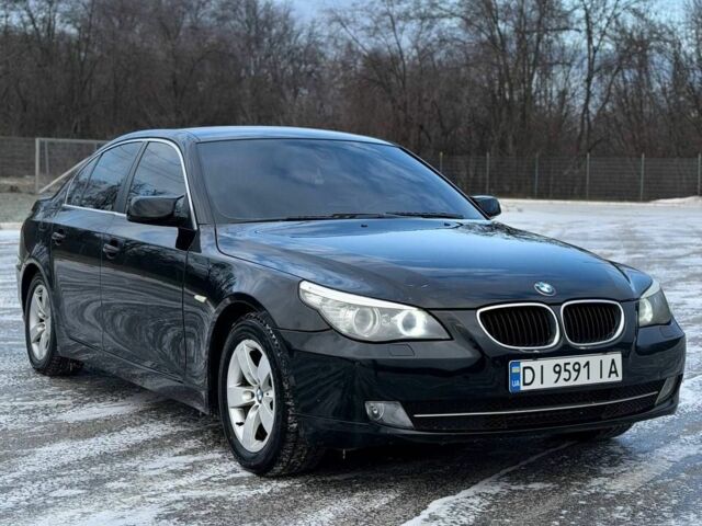 Черный БМВ 5 Серия, объемом двигателя 2 л и пробегом 267 тыс. км за 7300 $, фото 1 на Automoto.ua