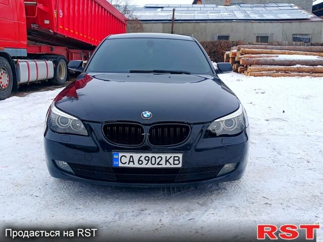 Черный БМВ 5 Серия, объемом двигателя 2 л и пробегом 25000 тыс. км за 5500 $, фото 1 на Automoto.ua