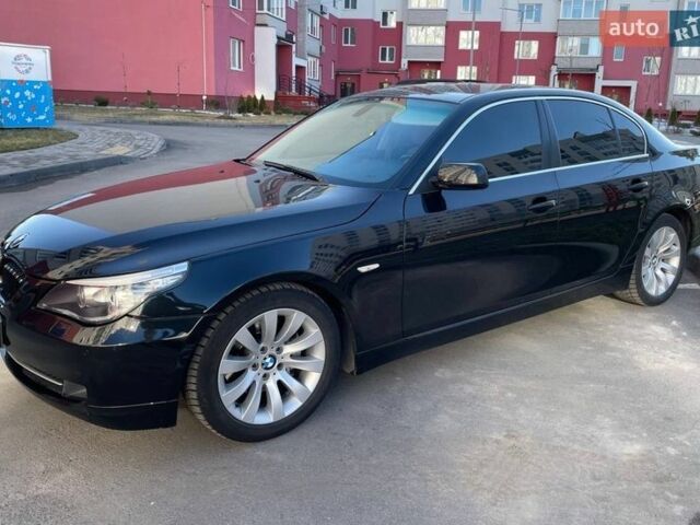 Чорний БМВ 5 Серія, об'ємом двигуна 2 л та пробігом 278 тис. км за 10000 $, фото 1 на Automoto.ua
