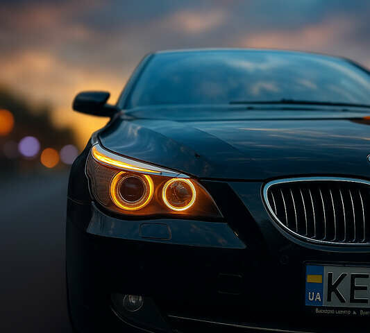 Черный БМВ 5 Серия, объемом двигателя 2.5 л и пробегом 230 тыс. км за 9300 $, фото 1 на Automoto.ua