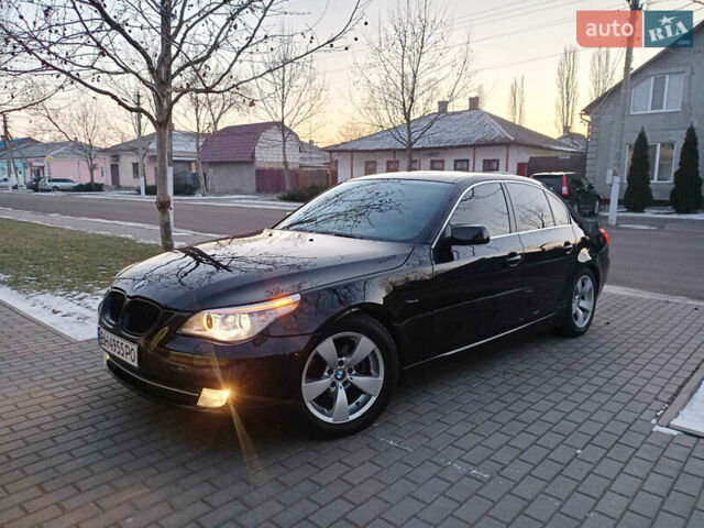 Черный БМВ 5 Серия, объемом двигателя 2.5 л и пробегом 315 тыс. км за 8300 $, фото 1 на Automoto.ua