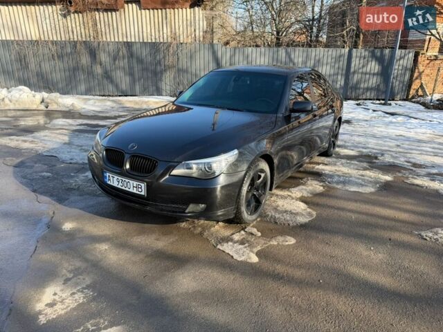 Черный БМВ 5 Серия, объемом двигателя 2.5 л и пробегом 294 тыс. км за 9500 $, фото 1 на Automoto.ua