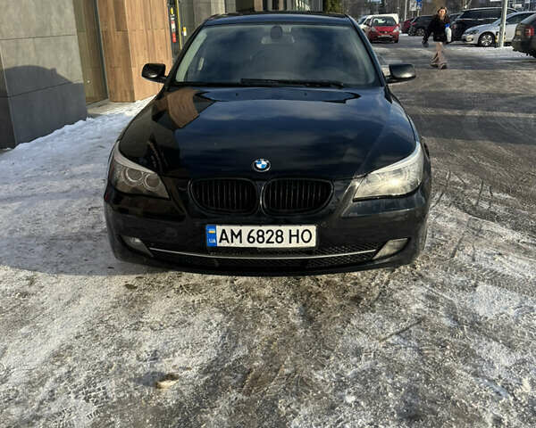 Чорний БМВ 5 Серія, об'ємом двигуна 2.5 л та пробігом 265 тис. км за 9350 $, фото 1 на Automoto.ua