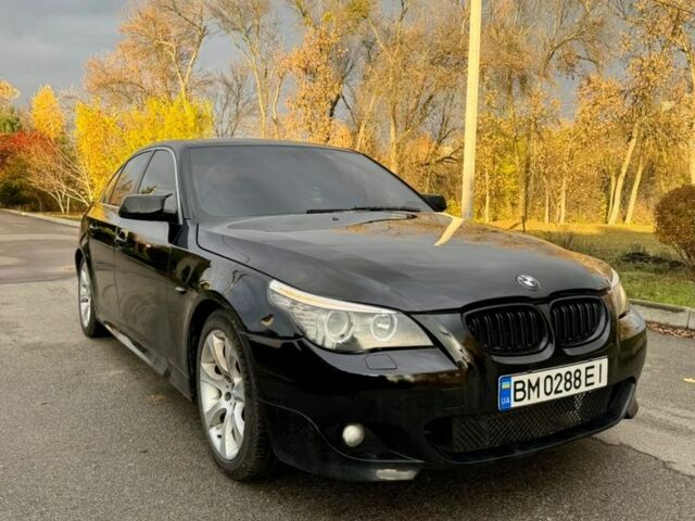 Черный БМВ 5 Серия, объемом двигателя 3 л и пробегом 288 тыс. км за 8600 $, фото 1 на Automoto.ua