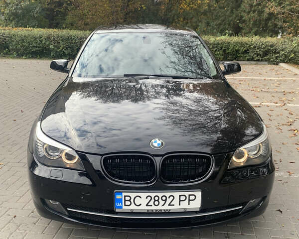 Черный БМВ 5 Серия, объемом двигателя 2 л и пробегом 254 тыс. км за 8000 $, фото 1 на Automoto.ua