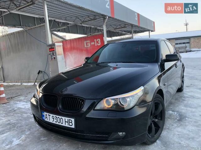 Черный БМВ 5 Серия, объемом двигателя 2.5 л и пробегом 290 тыс. км за 9555 $, фото 1 на Automoto.ua