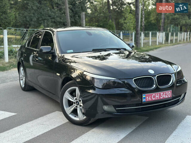 Чорний БМВ 5 Серія, об'ємом двигуна 2 л та пробігом 350 тис. км за 9500 $, фото 1 на Automoto.ua