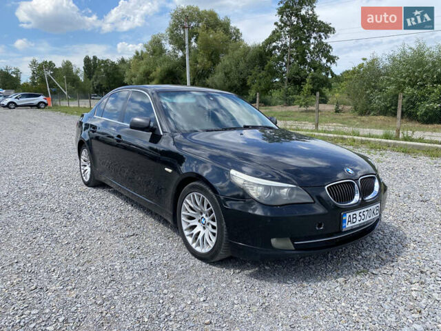 Черный БМВ 5 Серия, объемом двигателя 2 л и пробегом 371 тыс. км за 9500 $, фото 1 на Automoto.ua