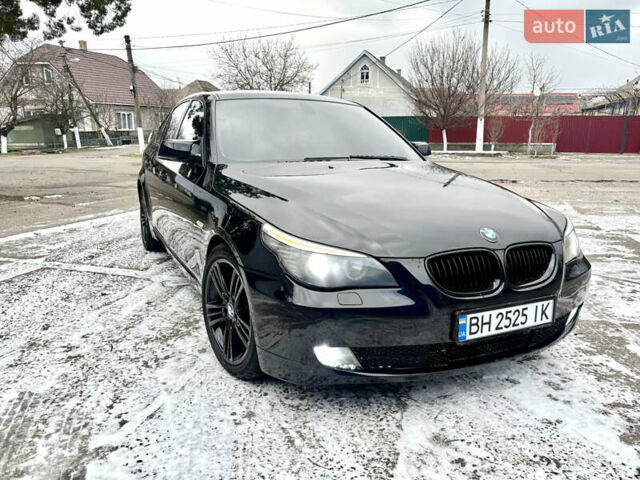 Черный БМВ 5 Серия, объемом двигателя 2 л и пробегом 196 тыс. км за 9200 $, фото 1 на Automoto.ua