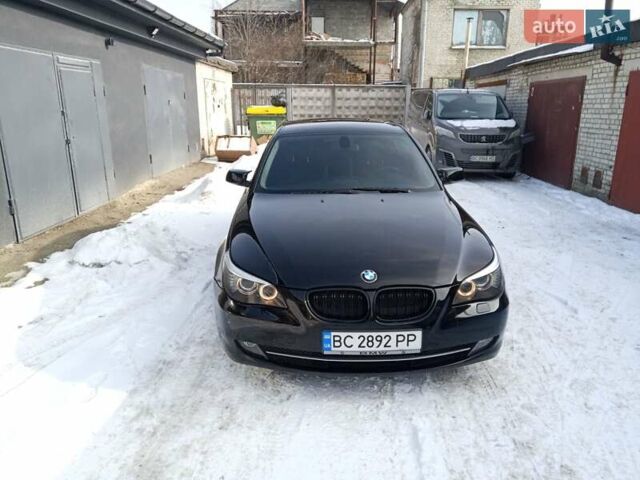 Черный БМВ 5 Серия, объемом двигателя 2 л и пробегом 261 тыс. км за 7400 $, фото 1 на Automoto.ua