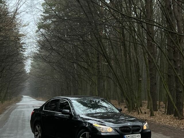 Черный БМВ 5 Серия, объемом двигателя 2.5 л и пробегом 279 тыс. км за 9700 $, фото 1 на Automoto.ua
