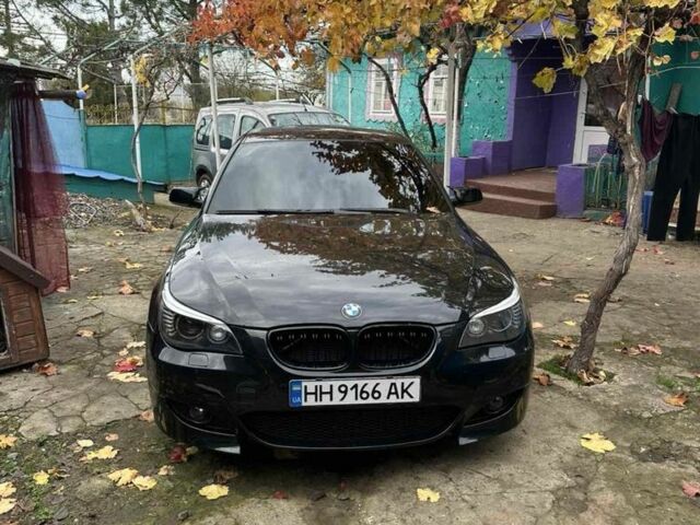 Черный БМВ 5 Серия, объемом двигателя 3 л и пробегом 222 тыс. км за 10700 $, фото 1 на Automoto.ua