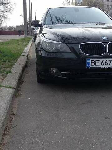 Черный БМВ 5 Серия, объемом двигателя 2 л и пробегом 172 тыс. км за 9400 $, фото 1 на Automoto.ua