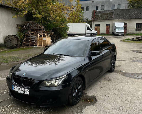Чорний БМВ 5 Серія, об'ємом двигуна 2 л та пробігом 365 тис. км за 9800 $, фото 1 на Automoto.ua