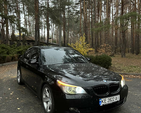 Черный БМВ 5 Серия, объемом двигателя 3 л и пробегом 223 тыс. км за 11999 $, фото 1 на Automoto.ua