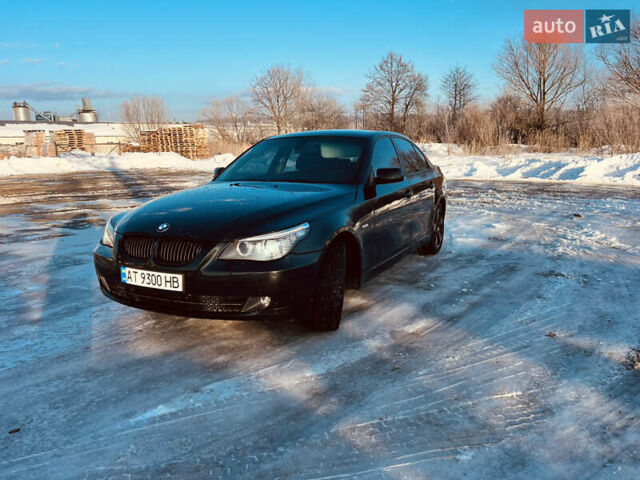 Черный БМВ 5 Серия, объемом двигателя 2.5 л и пробегом 292 тыс. км за 8450 $, фото 1 на Automoto.ua