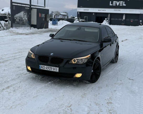 Чорний БМВ 5 Серія, об'ємом двигуна 2 л та пробігом 315 тис. км за 9650 $, фото 1 на Automoto.ua